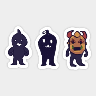 krobus and shadow brute and shaman Sticker